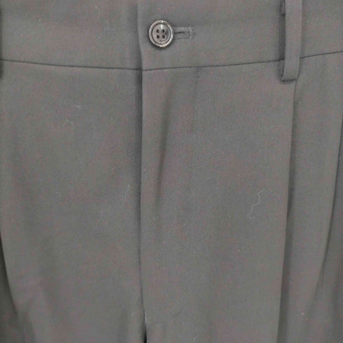コムデギャルソンオム COMME des GARCONS HOMME 02SS AD2001 2タックウールストレートスラックス メンズ JPN:S