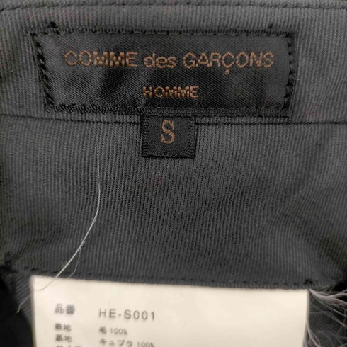 コムデギャルソンオム COMME des GARCONS HOMME 02SS AD2001 2タックウールストレートスラックス メンズ JPN:S