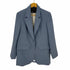 ザラ ZARA STRAIGHT CUT BLAZER BLUE レディース import:XS