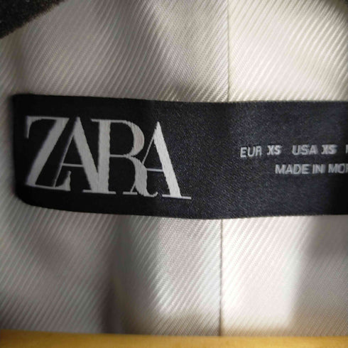 ザラ ZARA STRAIGHT CUT BLAZER BLUE レディース import:XS