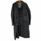 コムデギャルソンオムプリュス COMME des GARCONS HOMME PLUS AD2013 13AW ポリ縮絨 再構築 ドッキングコートジャケット 黒の自由 メンズ JPN:L