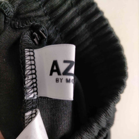 アズールバイマウジー AZUL by moussy サイドスリットフレアパンツ レディース FREE