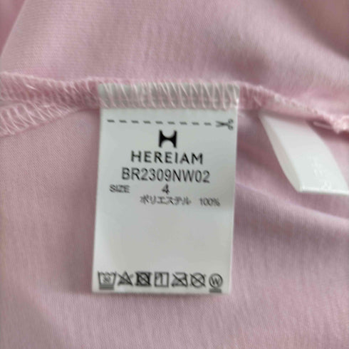 HEREIAM 速乾/ミラーロゴロングスリーブ レディース JPN:4