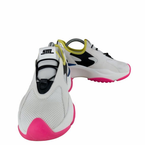 スティーブマデン STEVE MADDEN BACKFIRE ストレッチニットボリュームスニーカー レディース 36