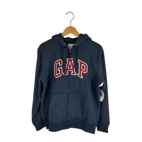 ギャップ Gap GAPロゴ カーボナイズド フレンチテリー フルジップ パーカー メンズ import:S