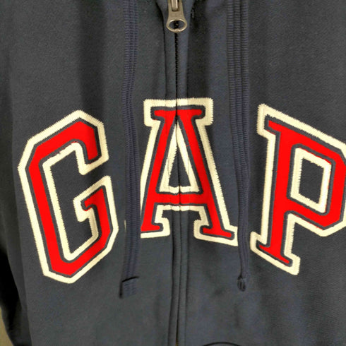 ギャップ Gap GAPロゴ カーボナイズド フレンチテリー フルジップ パーカー メンズ import:S
