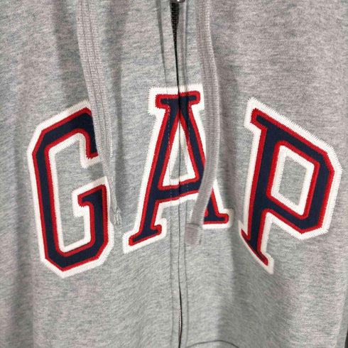 ギャップ Gap GAPロゴ カーボナイズド フレンチテリー フルジップ パーカー メンズ import:S