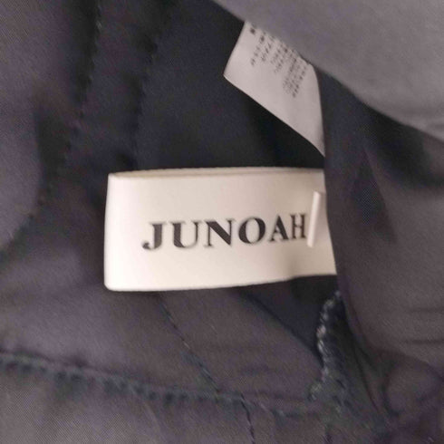 ジュノア JUNOAH キルティング 中綿比翼ベスト レディース JPN:L