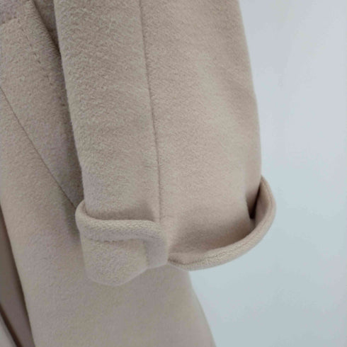 アクアスキュータム AQUASCUTUM シルク混 裏地キュプラ ダブルブレスト コート レディース 9