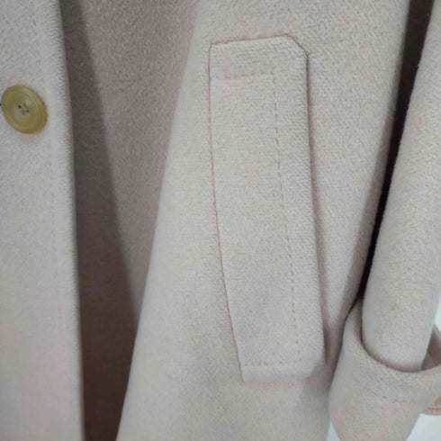 アクアスキュータム AQUASCUTUM シルク混 裏地キュプラ ダブルブレスト コート レディース 9