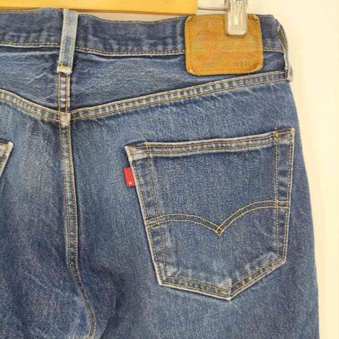 リーバイス Levis USA製 501 ボタン裏5244 復刻 赤耳 ボタンフライデニムパンツ メンズ W34/L34