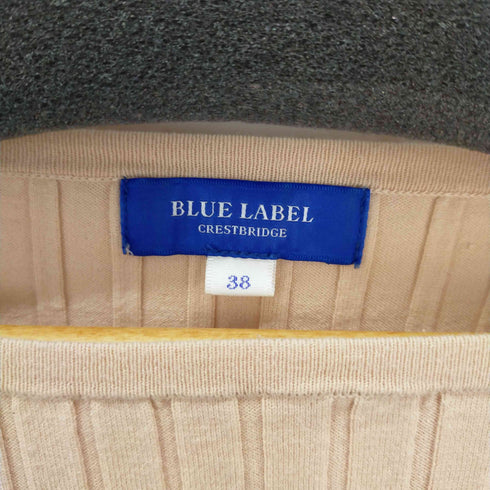 ブルーレーベルクレストブリッジ BLUE LABEL CRESTBRIDGE リブトップス フリル レディース JPN:38