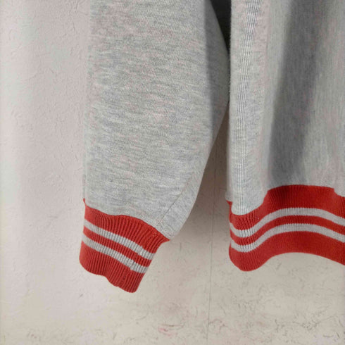 チャンピオン Champion USA製 刺繍タグ REVERSE WEAVE スクリプトロゴ リブライン クルーネックスウェット メンズ import:XL