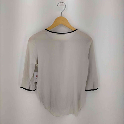 デプレ DES PRES 22SS レーヨン混 比翼 ブラウス レディース JPN:L