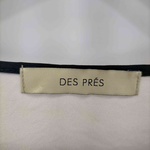 デプレ DES PRES 22SS レーヨン混 比翼 ブラウス レディース JPN:L