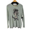 コーチ COACH カシミヤ混ニット ラメ TICK TOCK CROCODILE レディース import:XS