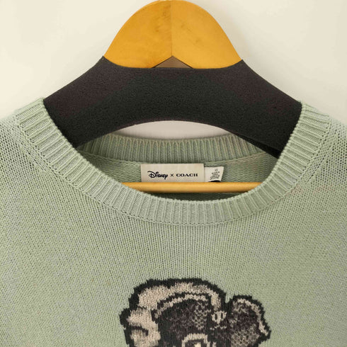 コーチ COACH カシミヤ混ニット ラメ TICK TOCK CROCODILE レディース import:XS
