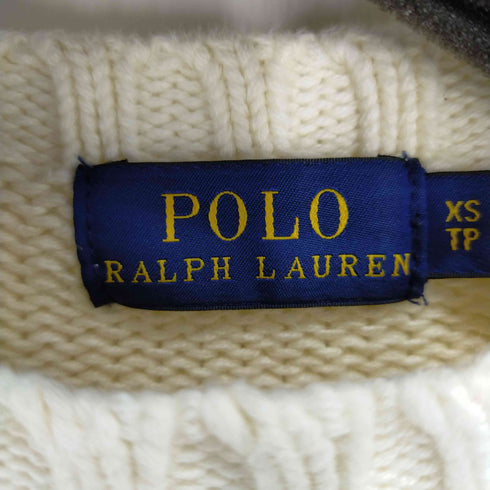 ポロラルフローレン POLO RALPH LAUREN 星条旗 コットンニット レディース import:XS