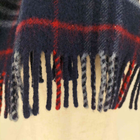 バーバリーロンドン BURBERRY LONDON イングランド製 ラムウール チェックマフラー メンズ