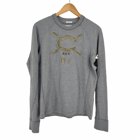 アバクロンビーアンドフィッチ Abercrombie & Fitch MUSCLE ADK刺繍 トレーナー メンズ JPN:M