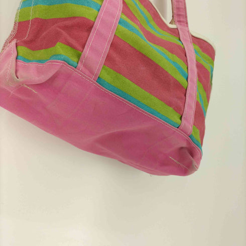 エルエルビーン L.L.Bean 90-00S USA製 BOAT AND TOTE ボーダー キャンバス トート バッグ ユニセックス メンズ