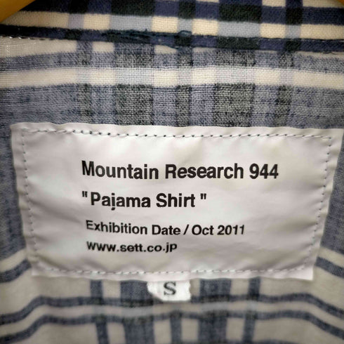 マウンテンリサーチ MOUNTAIN RESEARCH Pajama Shirt メンズ JPN:S