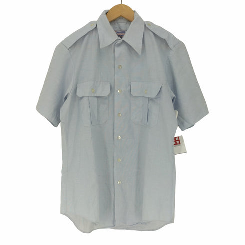70S MARTIN MFG US Air Force Uniform Shirt ミリタリー S/S シャツ メンズ 15 1/2