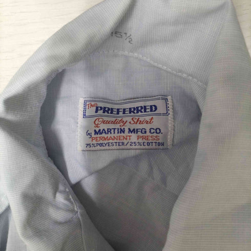 70S MARTIN MFG US Air Force Uniform Shirt ミリタリー S/S シャツ メンズ 15 1/2