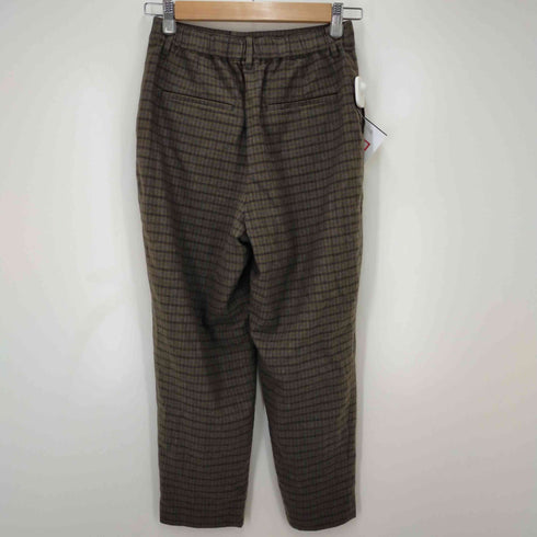 マッキントッシュフィロソフィー MACKINTOSH PHILOSOPHY チェック柄スラックスパンツ レディース 36