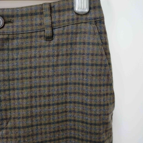 マッキントッシュフィロソフィー MACKINTOSH PHILOSOPHY チェック柄スラックスパンツ レディース 36