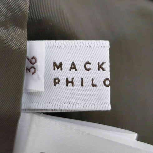 マッキントッシュフィロソフィー MACKINTOSH PHILOSOPHY チェック柄スラックスパンツ レディース 36