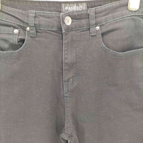 panero ストレッチ デニム フレア パンツ レディース 28