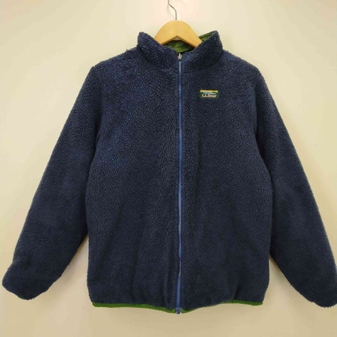 エルエルビーン L.L.Bean リバーシブルフリースジャケット レディース XL
