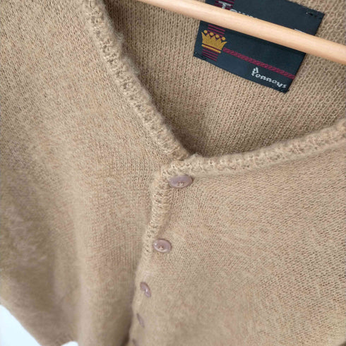 タウンクラフト TOWN CRAFT SHAGGY COLOR CARDIGAN アクリルシャギーカーディガン メンズ JPN:M
