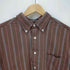 ドッカーズ DOCKERS ビックシルエット短丈ボタンダウン半袖シャツ レディース L