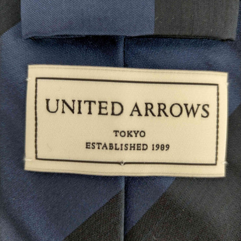 ユナイテッドアローズ UNITED ARROWS ストライプシルクネクタイ メンズ