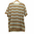 new wave street culture design by inflation オーバーサイズ クルーネック ボーダーTシャツ メンズ L