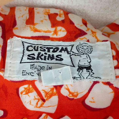 custom skins 総柄 アロハシャツ オープンカラー メンズ JPN:M