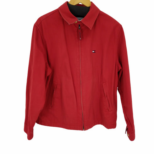 トミーヒルフィガー TOMMY HILFIGER スイングトップ コットンジップアップブルゾン メンズ S