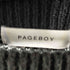 ページボーイ PAGEBOY ゼブラ柄 クロップドニット レディース FREE