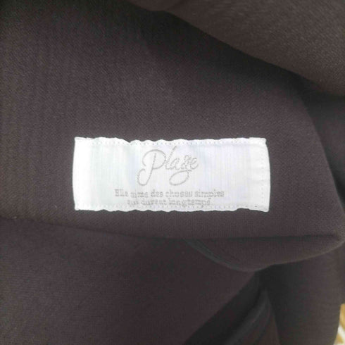プラージュ PLAGE 19AW スリット スポンジコート レディース JPN:38