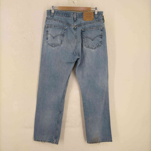 リーバイス Levis メキシコ製 ボタン裏989 505 レギュラーフィット ストレートデニムパンツ メンズ 36×32