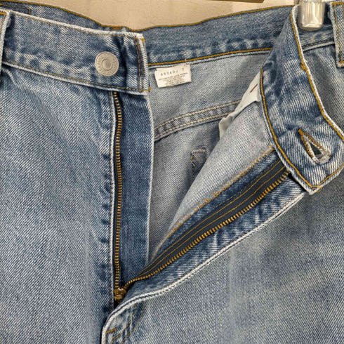 リーバイス Levis メキシコ製 ボタン裏989 505 レギュラーフィット ストレートデニムパンツ メンズ 36×32