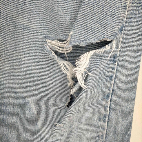 リーバイス Levis メキシコ製 ボタン裏989 505 レギュラーフィット ストレートデニムパンツ メンズ 36×32