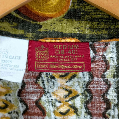 シアーズ Sears 70s- KINGS ROAD 総柄開襟シャツ メンズ JPN:M