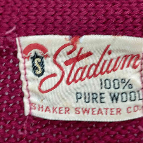 スタジアム STADIUM 60s ウールカーディガン メンズ