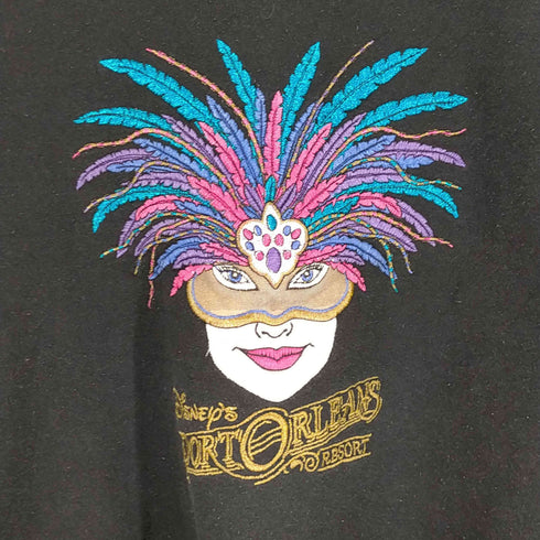 PORTORLEANS 90s- USA製 キャラクター刺繍クルーネックスウェット メンズ JPN:L