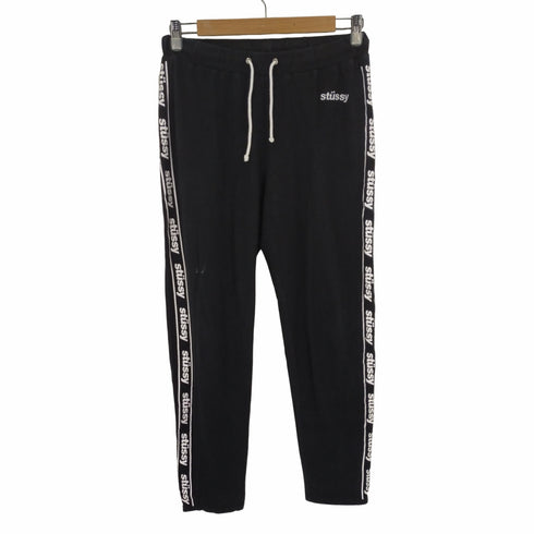 ステューシー Stussy ロゴテープ テーパードパンツ レディース JPN:S