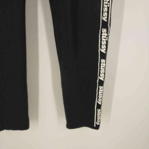 ステューシー Stussy ロゴテープ テーパードパンツ レディース JPN:S