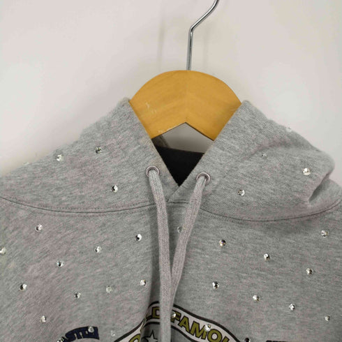 シュプリーム Supreme 21AW Rhinestone Hooded Sweatshirt ラインストーンパーカー メンズ JPN:XL